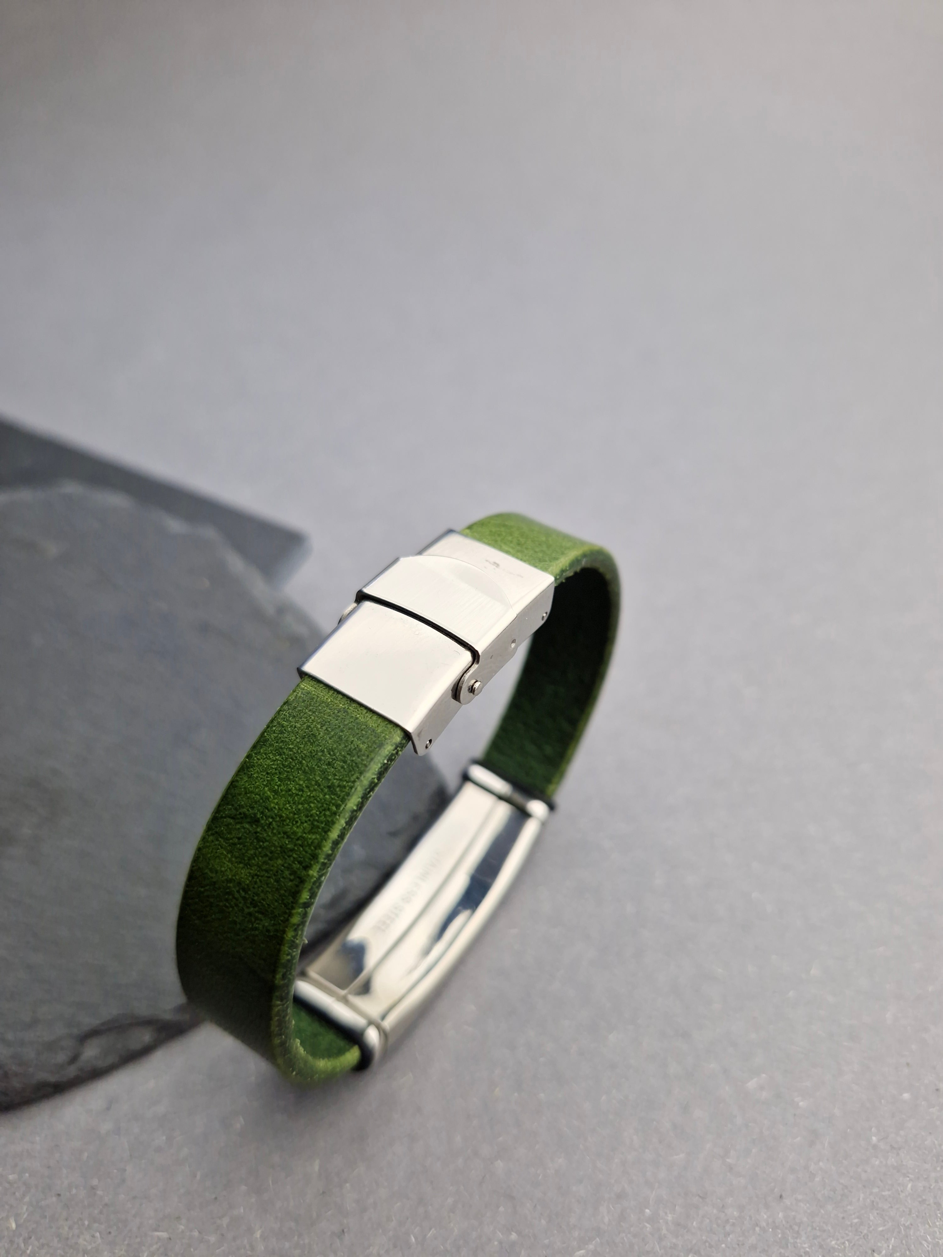 Браслет «Leather Identity» з натуральної шкіри та сталі