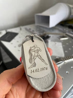 Підвіска з ланцюжком «Жетон»