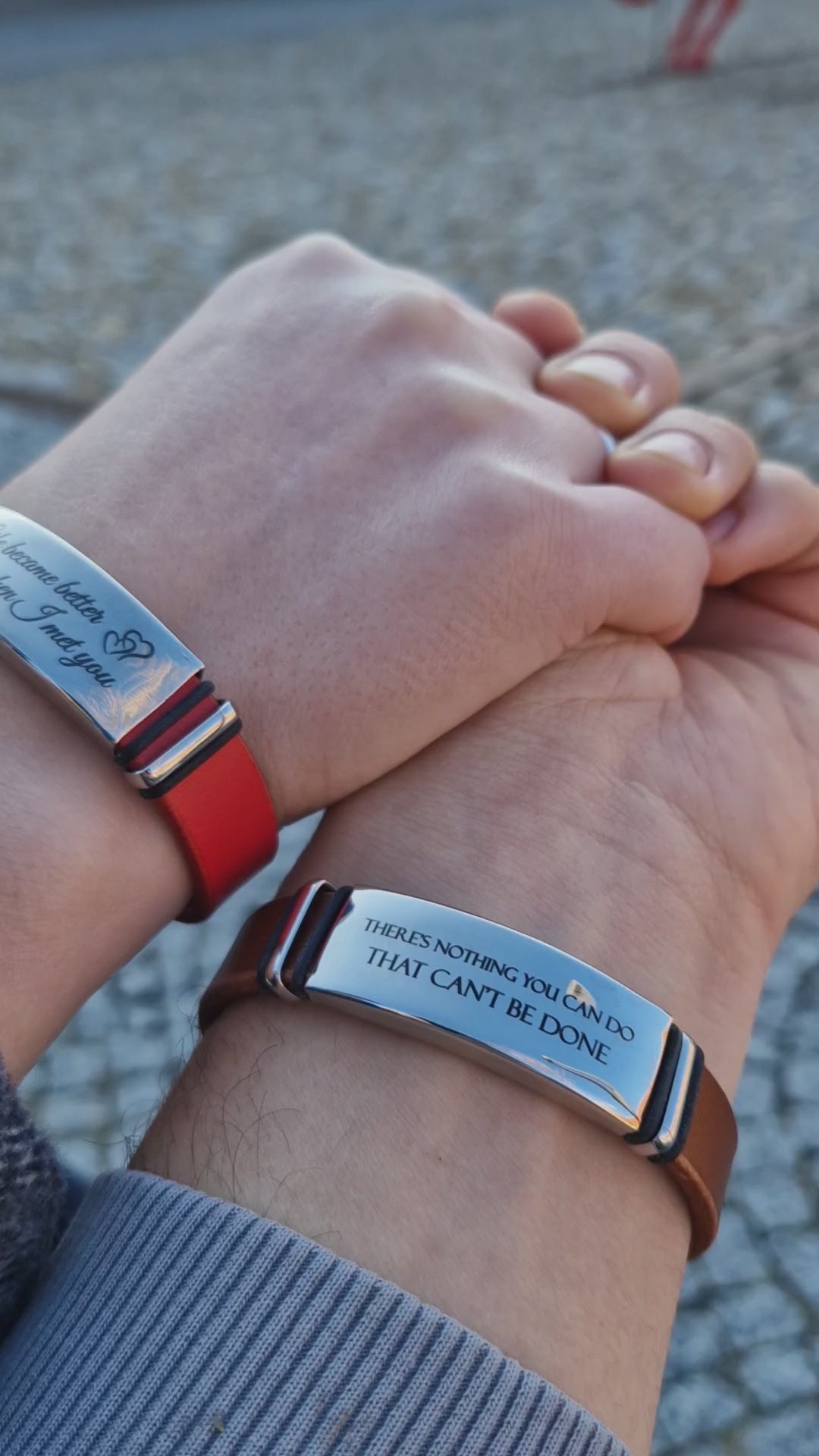 Браслет «Leather Identity» з натуральної шкіри та сталі